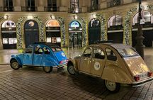 Private tour Paris Christmas lights tour 2 hours in Citroën 2CV