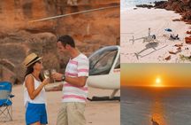 Broome: Romantic 45-Min Private Helicopter Flight & Beach Picnic