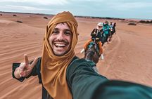 Morning Desert Safari with Dune Bashing and Camel Ride