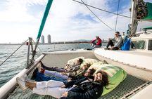Barcelona Small Group Trip by Catamaran w Tapas, Cava and Sunset