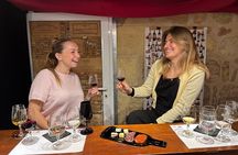 Tasting of Bordeaux red wines, wine and charcuterie pairings 