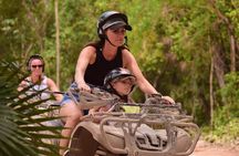 Maya Adrenaline Tour ATV Ziplines and Cenote Swim Day