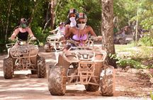 Playa del Carmen Maya Adrenaline Day ATV Zipline and Cenote