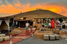 Marrakech: Agafay Desert Quad Biking Tour Sunset and Dinner show 