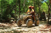 Off-Road Adventure in Cancun, Zipline Fly & Cenote Jump