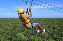Off-Road Adventure in Cancun, Zipline Fly & Cenote Jump