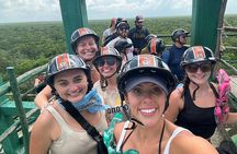 Savage day in Tulum: ATVs circuit, Zipline fly, Cenote splash