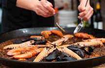 Barcelona: Black Ink Seafood Paella Cooking Class