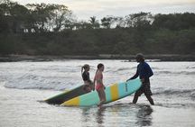 Surf instruction with a certified local teacher
