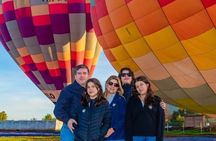 Balloon over the City of the Gods in Teotihuacan 