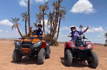 Quad Bike Tour in Marrakech's Palmeraie Desert with Hotel Pick up