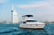 2 Hours Dubai Luxury Private 50ft Yacht Tour with Sightseeing