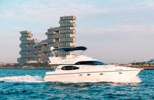 2 Hours Dubai Luxury Private 50ft Yacht Tour with Sightseeing
