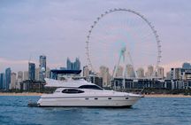 2 Hours Dubai Luxury Private 50ft Yacht Tour with Sightseeing