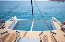 The Day Meal in Catamaran Calanques of Marseille Old Port