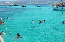 Full-day cruise in Antiparos and Despotiko with traditional food