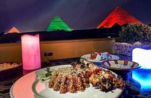 Pyramids Sound and Light Show at Rooftop with Dinner