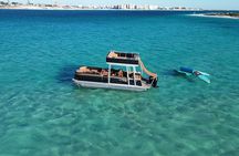  Private Crab Island Luxury Slide Pontoon Charter 