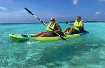 Private Sea Glass Island Kayak Morning + Transfer