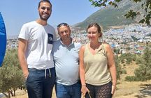 From Tangier Private Visit to Chefchaouen and Drop off in Fes