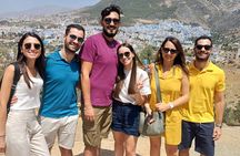 From Tangier Private Visit to Chefchaouen and Drop off in Fes