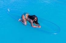 Montego Bay Captivating Aerial Clear Kayak Drone Photoshoot