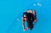 Montego Bay Captivating Aerial Clear Kayak Drone Photoshoot