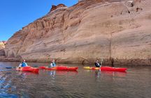 Kayak Antelope Canyon and hike, at Lake Powell 