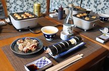 Kyoto Sushi & Takoyaki Cooking Class near Gion and Kiyomizu-dera!