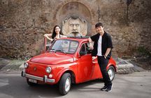 Explore Rome in Style by A Vintage Car Fiat 500
