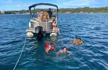 Roatan Pontoon Snorkeling and Beach Break Thru Explore Roatan
