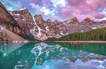 Moraine Lake Sunrise & Lake Louise Golden Hour Experience