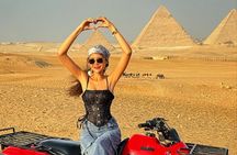 Giza Pyramids,Sphinx,Camel Ride,ATV Bike,Shopping,Dinner cruiseII