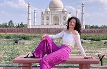 All Inclusive Sunrise Taj Mahal Private Tour from Delhi by Car 