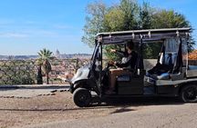 Rome Private Golf Cart and Street Food Tour