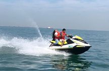 Dubai: Jet Ski & Jet Ski Car Ride with Hotel Pickup & Drop-off