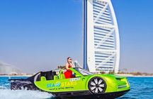 Dubai: Jet Ski & Jet Ski Car Ride with Hotel Pickup & Drop-off