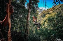 Samui Zipline FLY & Fun Tree Bridge Jungle Cafe & Waterfall