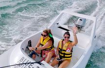 Speed Boat Tour and Snorkel Cancun