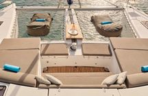 Heraklion: Dia Catamaran Cruise with Lunch by Top-100 Greek Chef