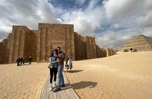 5-Hours Dahshur 2 pyramids,Sakkara step pyramids&Memphis old city