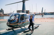 Barcelona 360 Tour: Flying, Sailing & Old Town Walking Tour 