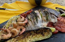On the Beach Seafood Barbecue Class in a Kombi
