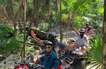 ATV Jungle Adventure to Hidden Mayan Ruins and Caves