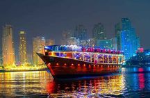 Marina Dhow Cruise: Scenic Night Views & Buffet Dinner