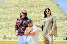  Private tour Giza Pyramids&egyptian Museum&khan khalili bazaar 