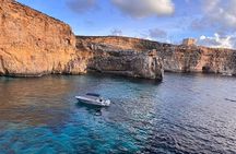 Private boat charter Comino ,Crystal/Blue lagoon,Cave tour Malta 