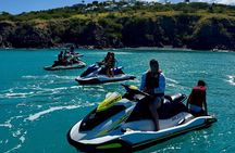 2 Hours Private Jet Ski Tour in Saint Martin with free passenger