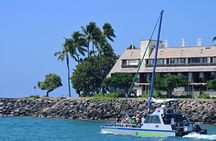 Oahu Catamaran Waikiki Sunset on 40 Foot Catamaran: Food and BYOB
