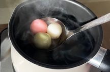 Three-colors Dango Making 